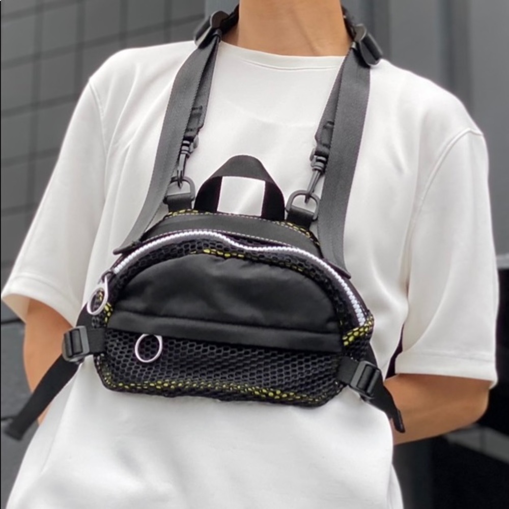 ZARA techwear tactical chest rig bag utility pack